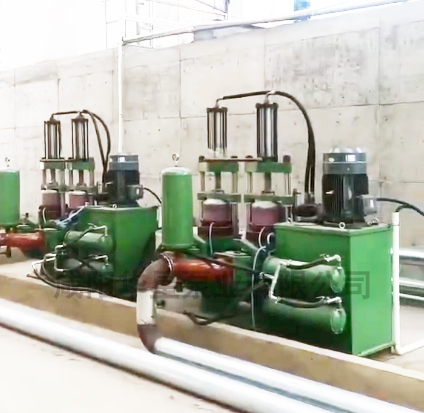 立式柱塞泵在有機(jī)肥廠使用現(xiàn)場